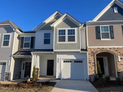 New construction Townhouse house 875 Channel Drop Blvd, Zebulon, NC 27597 Litchfield- photo 11 11