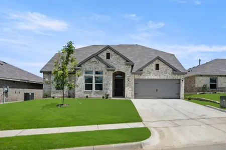 New construction Single-Family house 1240 Clubhouse Dr, Burleson, TX 76028 plan Hadleigh - image