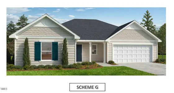 New construction Single-Family house 145 Caspian Ct, Lillington, NC 27546 - image