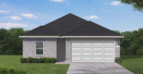 New construction Single-Family house 105 Short Toed, Cedar Creek, TX 78612 plan Potter - image