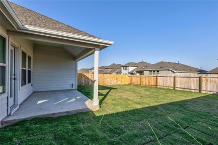 New construction Single-Family house 13717 Bothwell Pl, Manor, TX 78653 Premier Series - Palm- photo 30 30