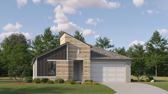 New construction Single-Family house 22877 Pondered Day Ln, Land O' Lakes, FL 34637 plan Brindley - image