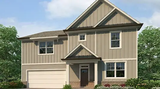 New construction Single-Family house 215 Hampton Ter, Dallas, GA 30157 plan HALTON - image