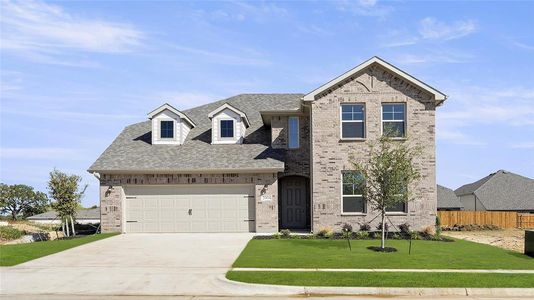 New construction Single-Family house 2004 Sesaro Drive, Aubrey, TX 76227 Ironwood II T- photo 0