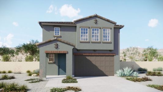 New construction Single-Family house 5935 E Benburb Ln, Tucson, AZ 85756 plan Walnut - image