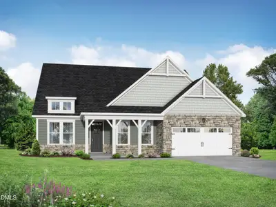 New construction Single-Family house 185 Crop Rd, Angier, NC 27501 plan The Magnolia D - image