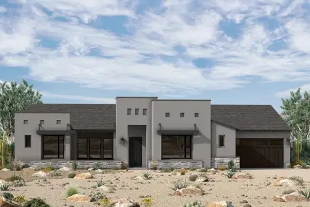 New construction Single-Family house 12839 E Ironwood Dr, Scottsdale, AZ 85262 plan The Cahava - image