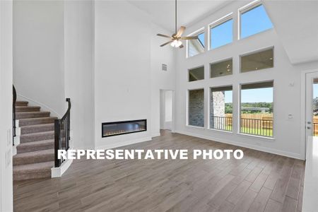 New construction Single-Family house 136 Golden Sage Ave, Georgetown, TX 78633 Alden IX- photo 5 5