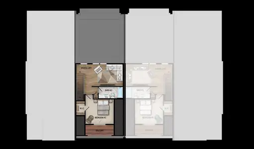 New construction Townhouse house 506 Santa Clara Pl, San Antonio, TX 78210 plan San Jose A - image 4