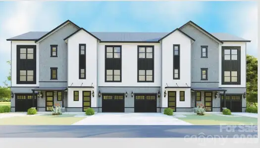 New construction Triplex house 1108 Wonder Wy, Charlotte, NC 28208 - image