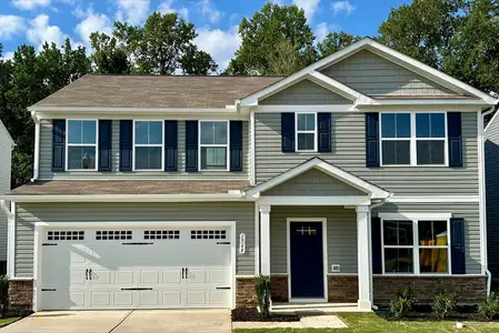 New construction Single-Family house 1568 Ivy Meadow Ln, Zebulon, NC 27597 plan Hazel - Lot 117 Move-In Ready - image
