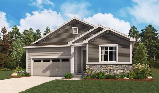 New construction Single-Family house 10386 Country Manor Dr, Peyton, CO 80831 plan Arlington - image