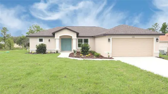 New construction Single-Family house 13098 Convent Garden Rd, Brooksville, FL 34614 plan Key West - image