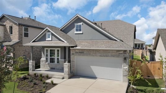 New construction Single-Family house 208 Blue Vervain Trl, Georgetown, TX 78633 plan Julia - image