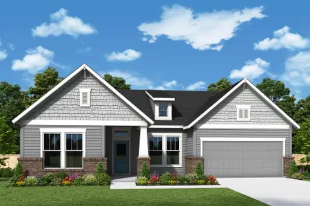 New construction Single-Family house 3438 Charolais Ln, Harrisburg, NC 28075 plan The Almaden - image