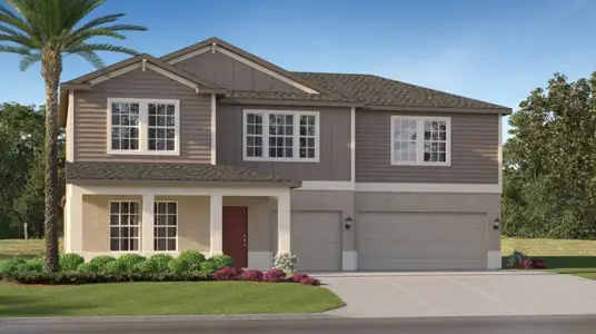 New construction Single-Family house 12926 Iris Amber Cv, Parrish, FL 34219 plan Cheyenne - image