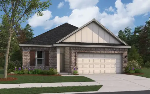 New construction Single-Family house 15949 Cy Young Ct, Splendora, TX 77372 plan Wilson - image