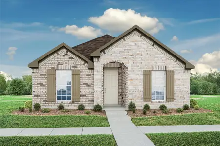 New construction Single-Family house 215 Bellie Ln, Kyle, TX 78640 plan Carroll III - image