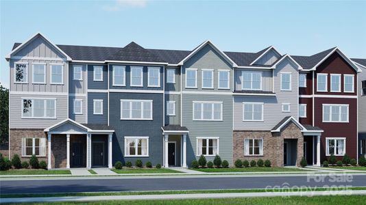 New construction Townhouse house 4059 Bass River Pkwy, Charlotte, NC 28217 - image