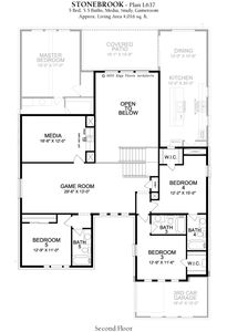 New construction Single-Family house 12770 Charismatic Pkwy, Frisco, TX 75035 plan Stonebrook - image