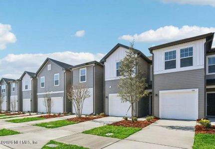 New construction Townhouse house 502 Trout Run Rd, Jacksonville, FL 32218 - image