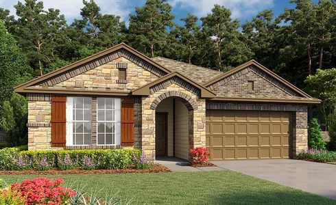 New construction Single-Family house 7714 Jade Crest Dr, Angleton, TX 77515 plan Edison - image