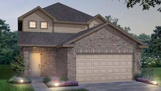 New construction Single-Family house 2436 Southern Magnolia Dr, Fort Worth, TX 76123 plan The Redbud - image