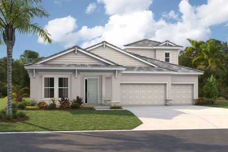 New construction Single-Family house 17716 Roost Pl, Lakewood Ranch, FL 34202 plan Biscayne II - image