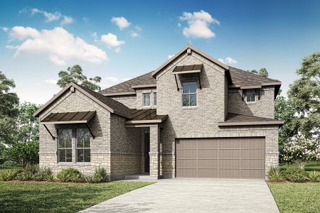 New construction Single-Family house 701 Boardwalk Wy, Aubrey, TX 76227 plan Evelyn - image