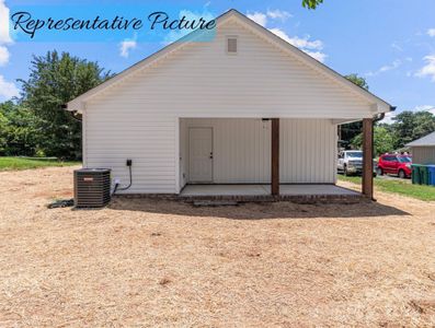 Covered Back Porch