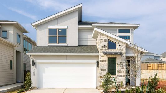 New construction Single-Family house 7100 Stitzel Weller Dr, Austin, TX 78744 plan 2408E - image
