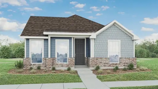 New construction Single-Family house 13512 Muny Pkwy, Elgin, TX 78621 plan Carroll III - image