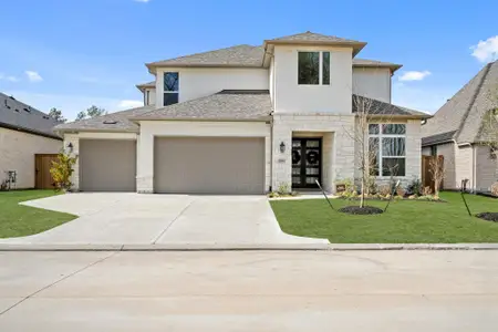 New construction Single-Family house 21984 Canyon Trail Wy, Porter, TX 77365 plan Brookdale F - image