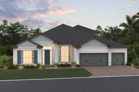 New construction Single-Family house 17007 Overstory Rd, Orlando, FL 32820 plan Brookhaven Fl - image