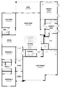 New construction Single-Family house 4555 W Tortolita Peak Dr, Marana, AZ 85658 plan Blush - image 3