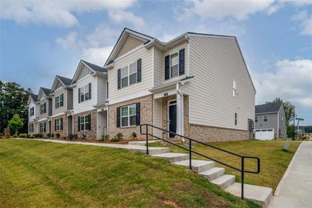 New construction Townhouse house 720 Aura Trail, Lawrenceville, GA 30045 Ashley- photo 0