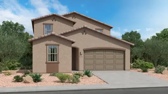 New construction Single-Family house 10482 E Beaman Ln, Marana, AZ 85653 plan Rillito - image