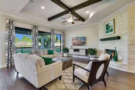 New construction Single-Family house 209 Bold Sundown, Liberty Hill, TX 78642 plan Madera II - image 8