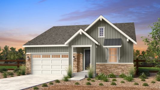 New construction Single-Family house 3947 Breakcamp Court, Castle Rock, CO 80108 - photo 0