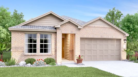 New construction Single-Family house 17906 Nashville Warbler Rd, Pflugerville, TX 78660 plan Aplin - image