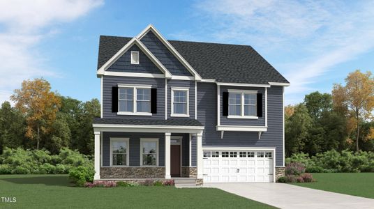 New construction Single-Family house 1456 Hazelnut Ridge Lane, Unit Tryon, Knightdale, NC 27545 Tryon- photo 0