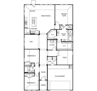 New construction Single-Family house 10419 Tiger Shark Ave, Boerne, TX 78006 plan The Holly (4004) - image