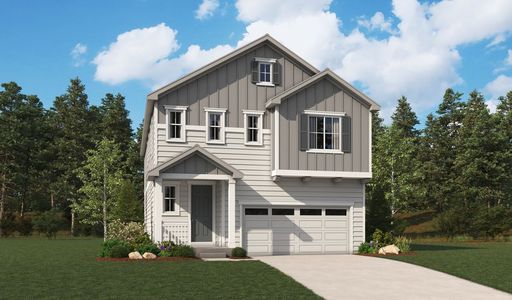 New construction Single-Family house 45944 Wood Thrush Ave, Bennett, CO 80102 plan Laurel - image
