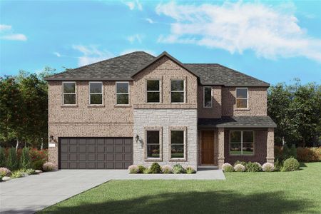 New construction Single-Family house 1801 Walpole Wy, Fort Worth, TX 76052 plan Oglesby - image