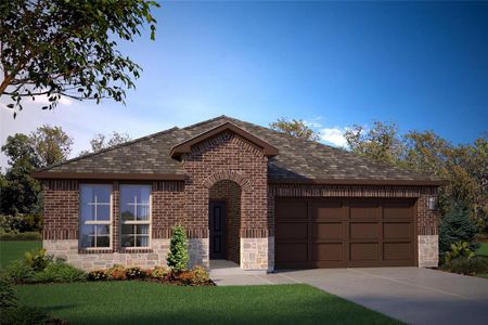 New construction Single-Family house 5508 Gold Pond Drive, Fort Worth, TX 76179 LEXINGTON- photo 0