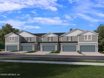 New construction Townhouse house 211 Yellowstone Dr, St. Augustine, FL 32092 plan Camden - image