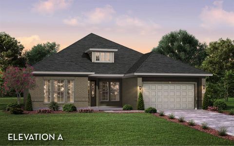 New construction Single-Family house 711 Redbird Court, Angleton, TX 77515 ARTESIA- photo 0