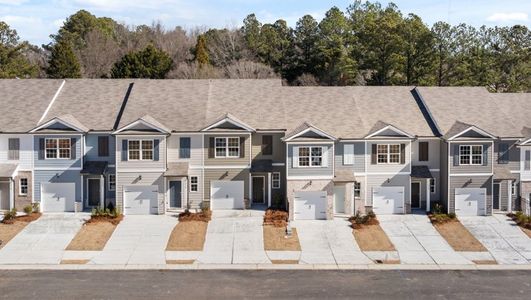 New construction Townhouse house 7125 W Strickland St, Douglasville, GA 30134 plan Pearson II - image