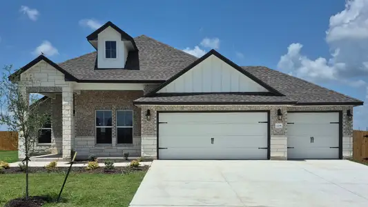 New construction Single-Family house 108 Jana Wy, Thorndale, TX 76577 plan Elmwood - image