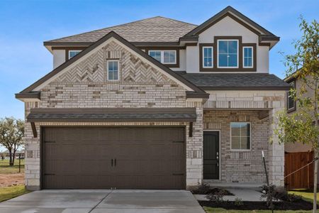 New construction Single-Family house 2705 Sage Ranch Dr, Unit 9, Leander, TX 78641 Joy- photo 0 0